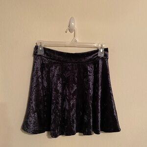 Velvet Skater Skirt